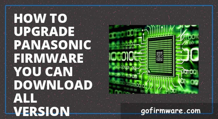 panasonic firmware updates download